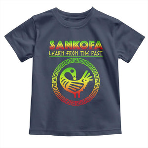Black History Month Baby Shirt Sankofa Learn From The Past African Bird Melanin