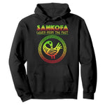 Black History Month Hoodie Sankofa Learn From The Past African Bird Melanin
