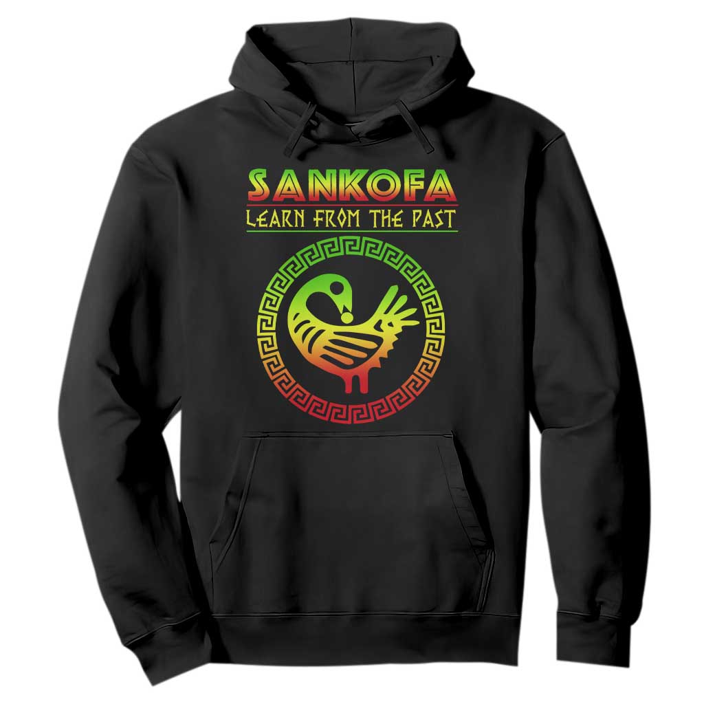 Black History Month Hoodie Sankofa Learn From The Past African Bird Melanin