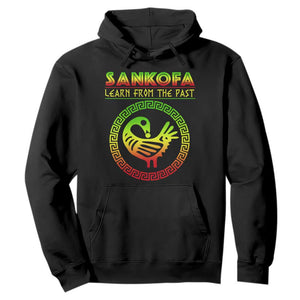 Black History Month Hoodie Sankofa Learn From The Past African Bird Melanin