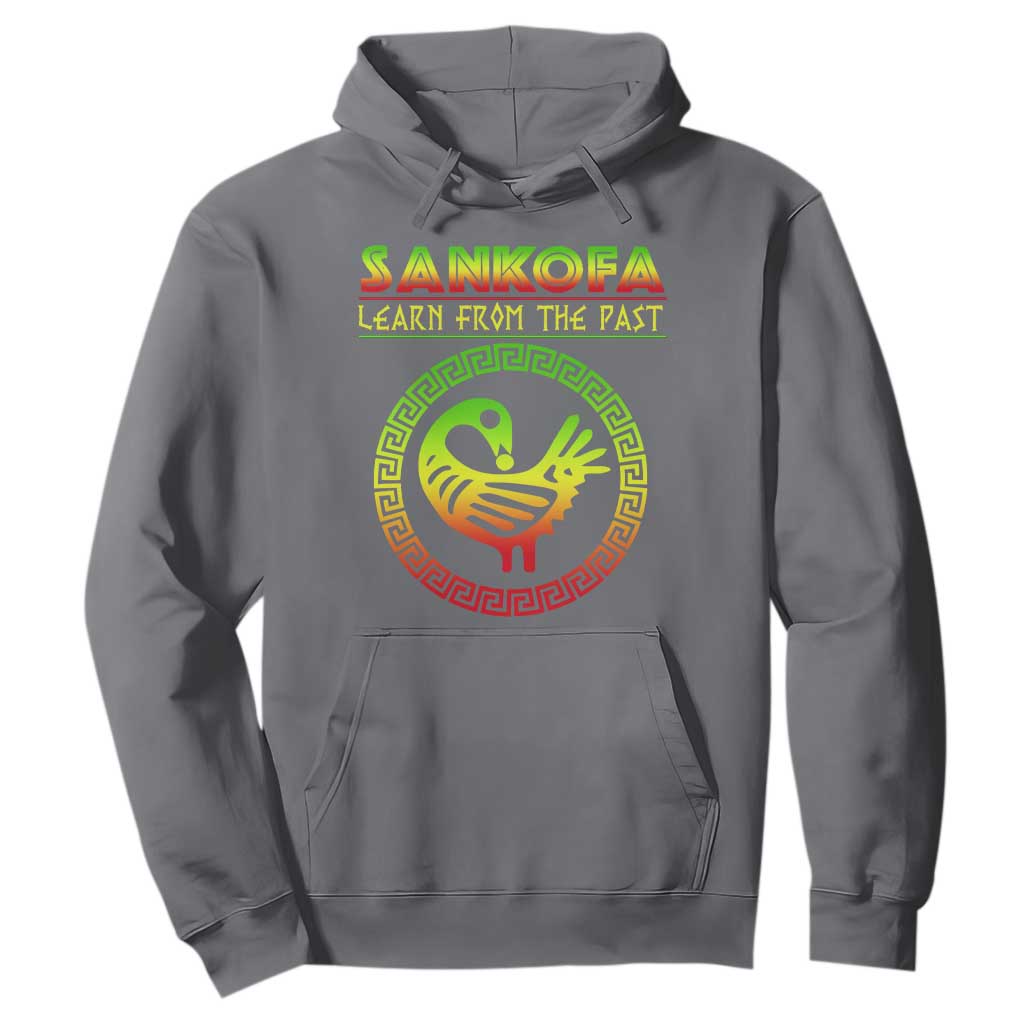 Black History Month Hoodie Sankofa Learn From The Past African Bird Melanin