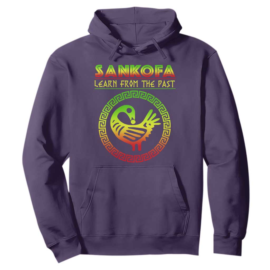 Black History Month Hoodie Sankofa Learn From The Past African Bird Melanin