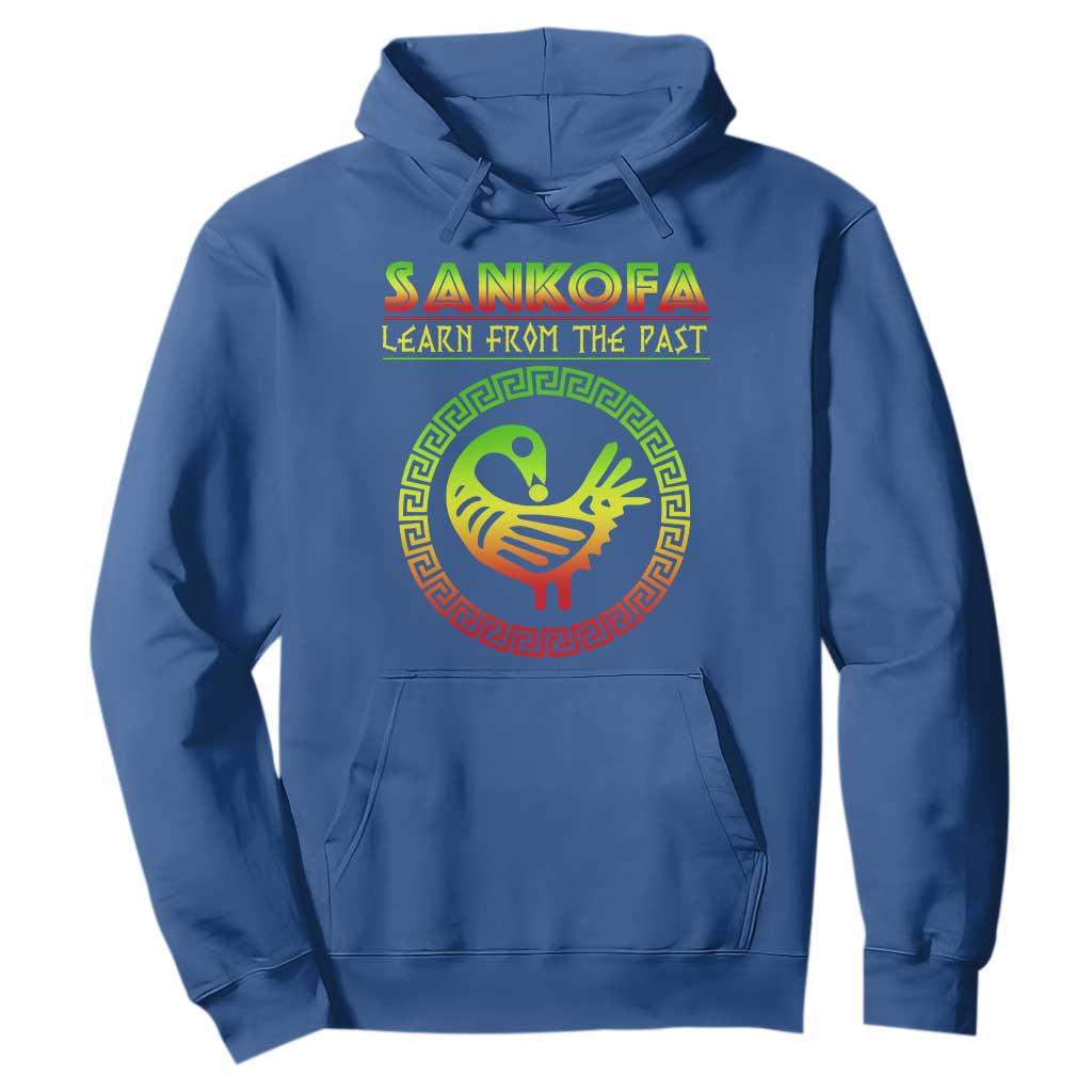 Black History Month Hoodie Sankofa Learn From The Past African Bird Melanin