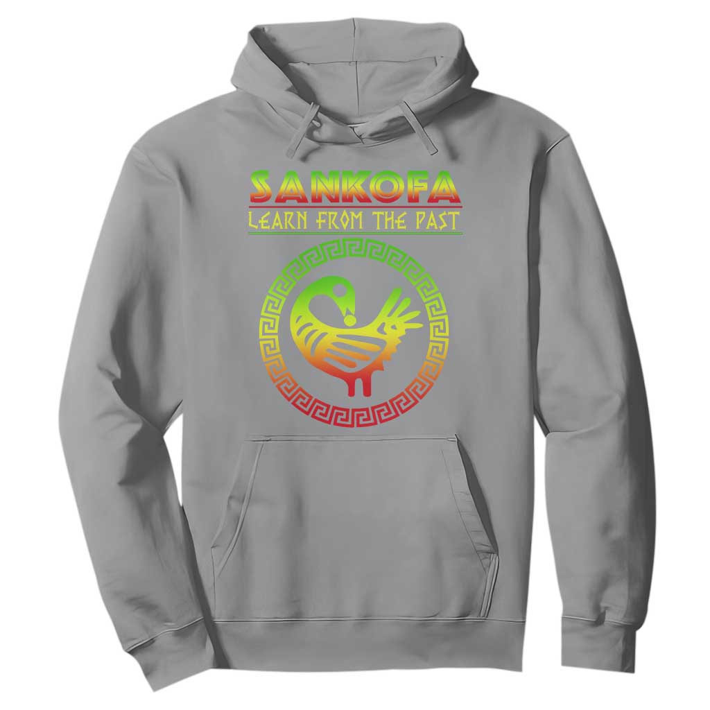 Black History Month Hoodie Sankofa Learn From The Past African Bird Melanin