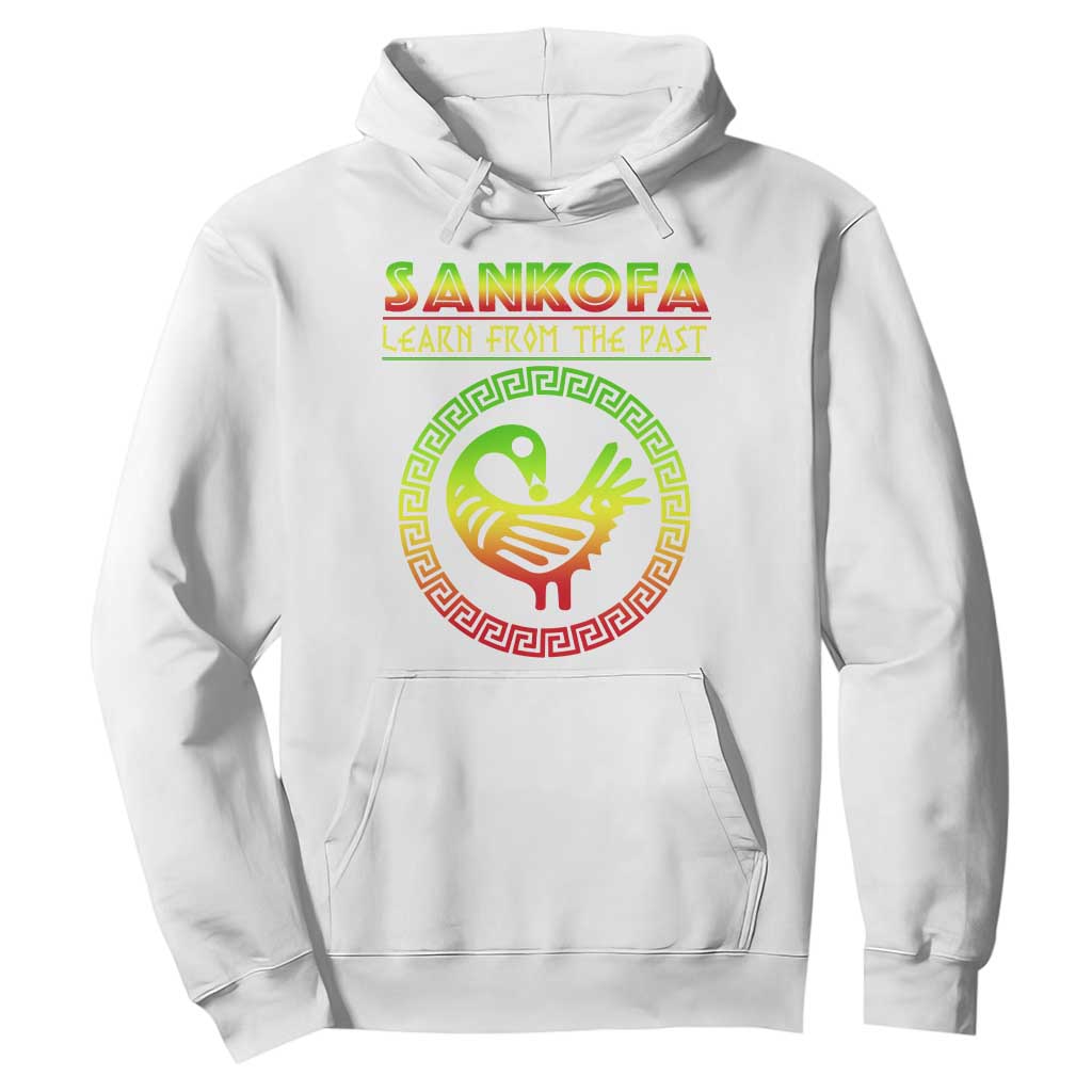 Black History Month Hoodie Sankofa Learn From The Past African Bird Melanin