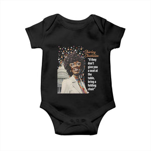 Shirley Chisholm Baby Onesie If They Don't Give You A Seat Black Civil Rights