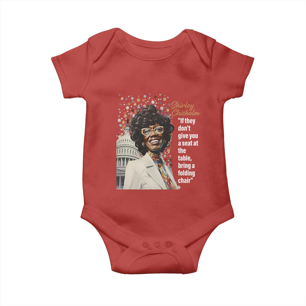 Shirley Chisholm Baby Onesie If They Don't Give You A Seat Black Civil Rights