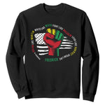 Black Civil Rights Sweatshirt Dream Like Martin Write Like Maya Fight Like Macolm Lead Like Harriet Speak Like Fredrick