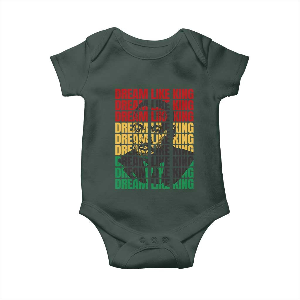 Martin Luther King Jr. Baby Onesie Dream Like King MLK Civil Rights Leaders BHM Black Pride