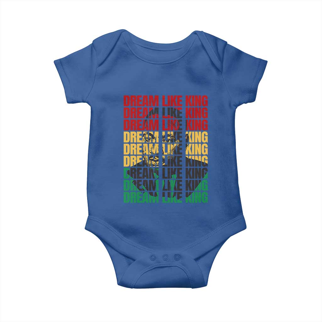 Martin Luther King Jr. Baby Onesie Dream Like King MLK Civil Rights Leaders BHM Black Pride