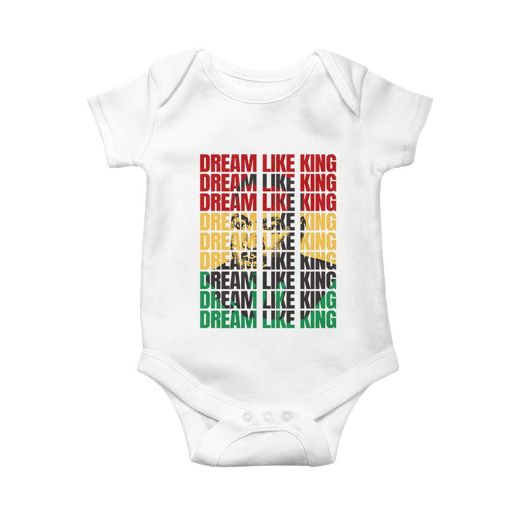 Martin Luther King Jr. Baby Onesie Dream Like King MLK Civil Rights Leaders BHM Black Pride
