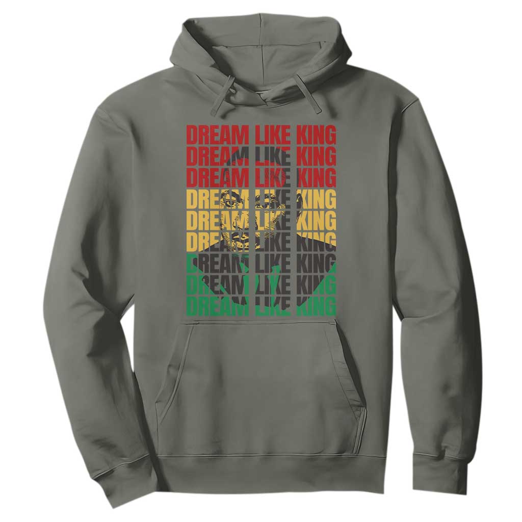 Martin Luther King Jr. Hoodie Dream Like King MLK Civil Rights Leaders BHM Black Pride