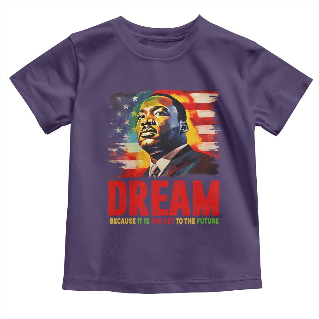 Martin Luther King Jr. Baby Shirt Dream Because It is The Key To The Future MLK  BHM Black Pride