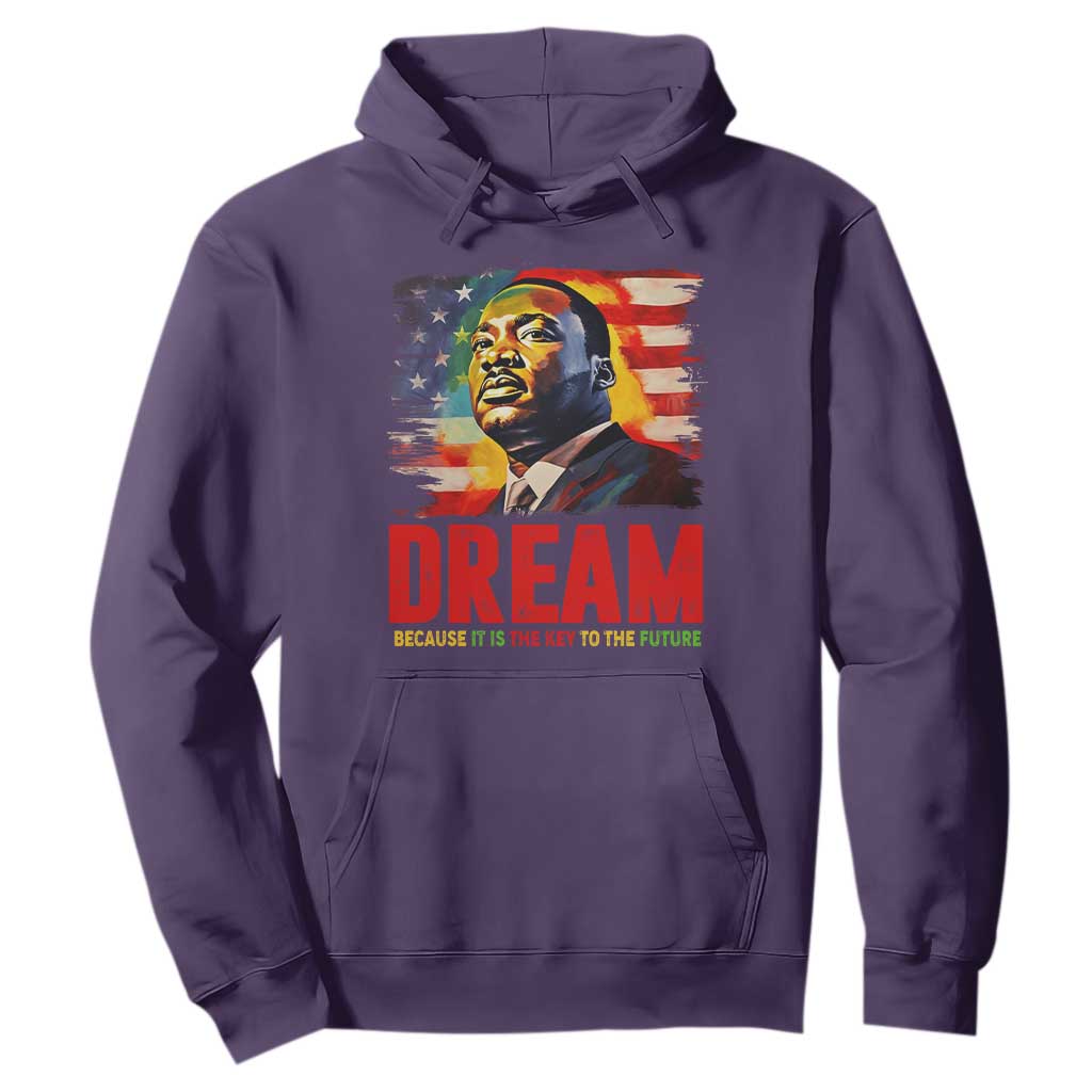 Martin Luther King Jr. Hoodie Dream Because It is The Key To The Future MLK  BHM Black Pride
