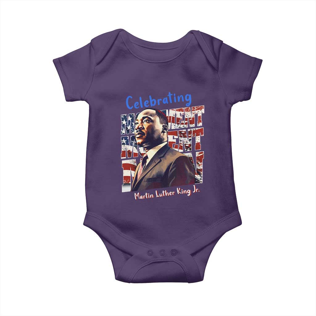 Martin Luther King Jr. Baby Onesie MLK Day Movement Moment Man Black Civil Rights
