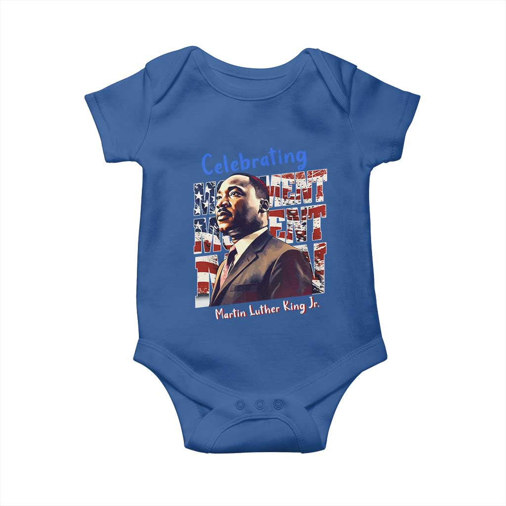 Martin Luther King Jr. Baby Onesie MLK Day Movement Moment Man Black Civil Rights