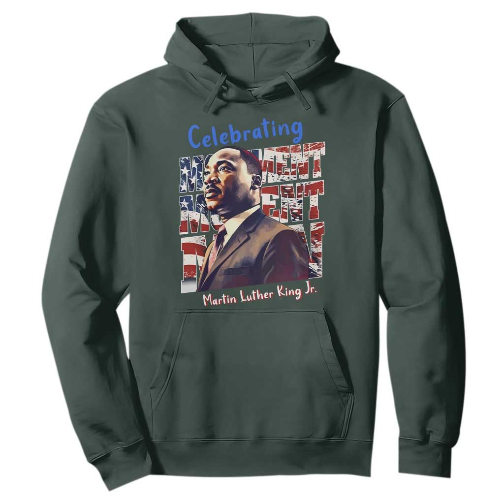 Martin Luther King Jr. Hoodie MLK Day Movement Moment Man Black Civil Rights