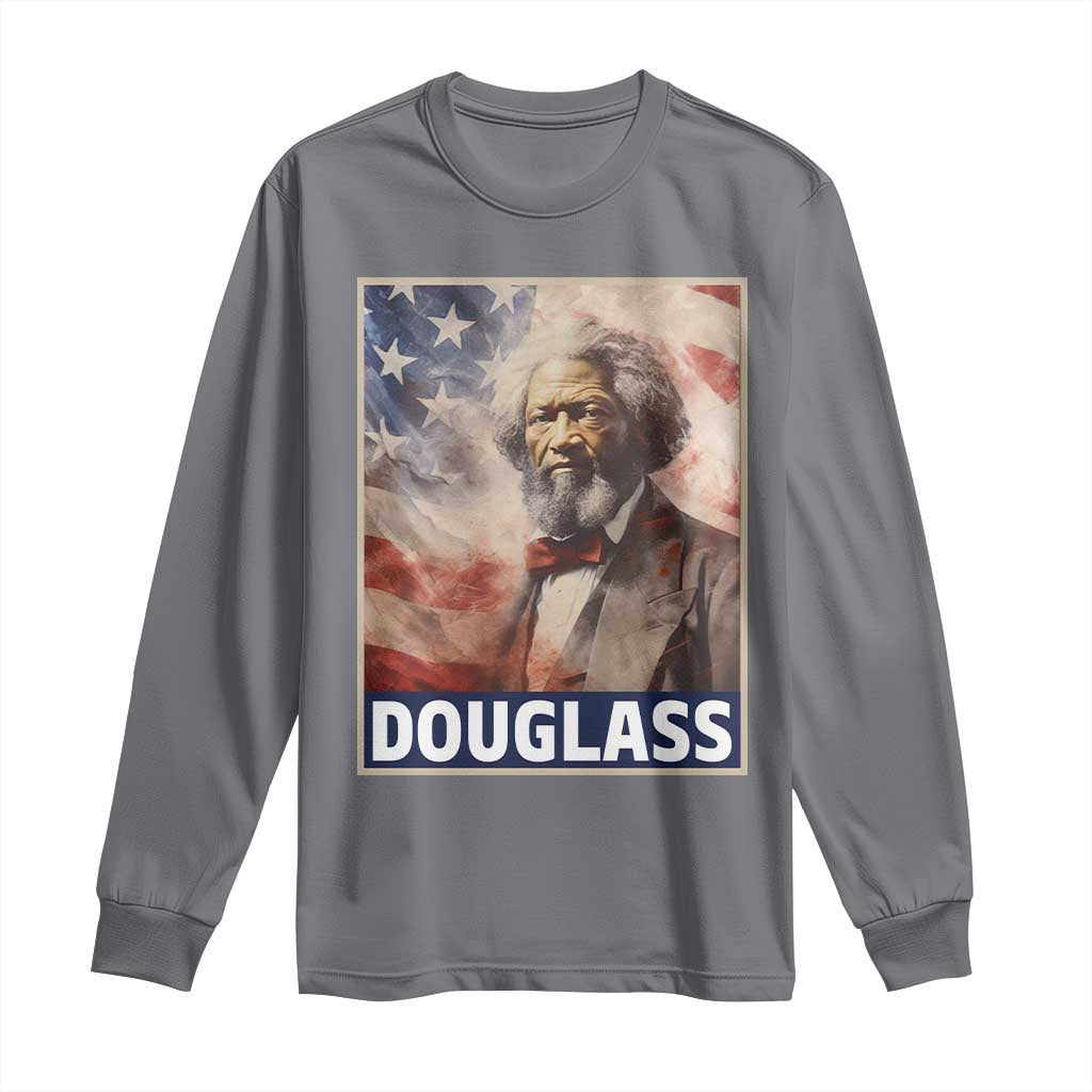 Frederick Douglass Long Sleeve Shirt African American Hero Black Civil Rights