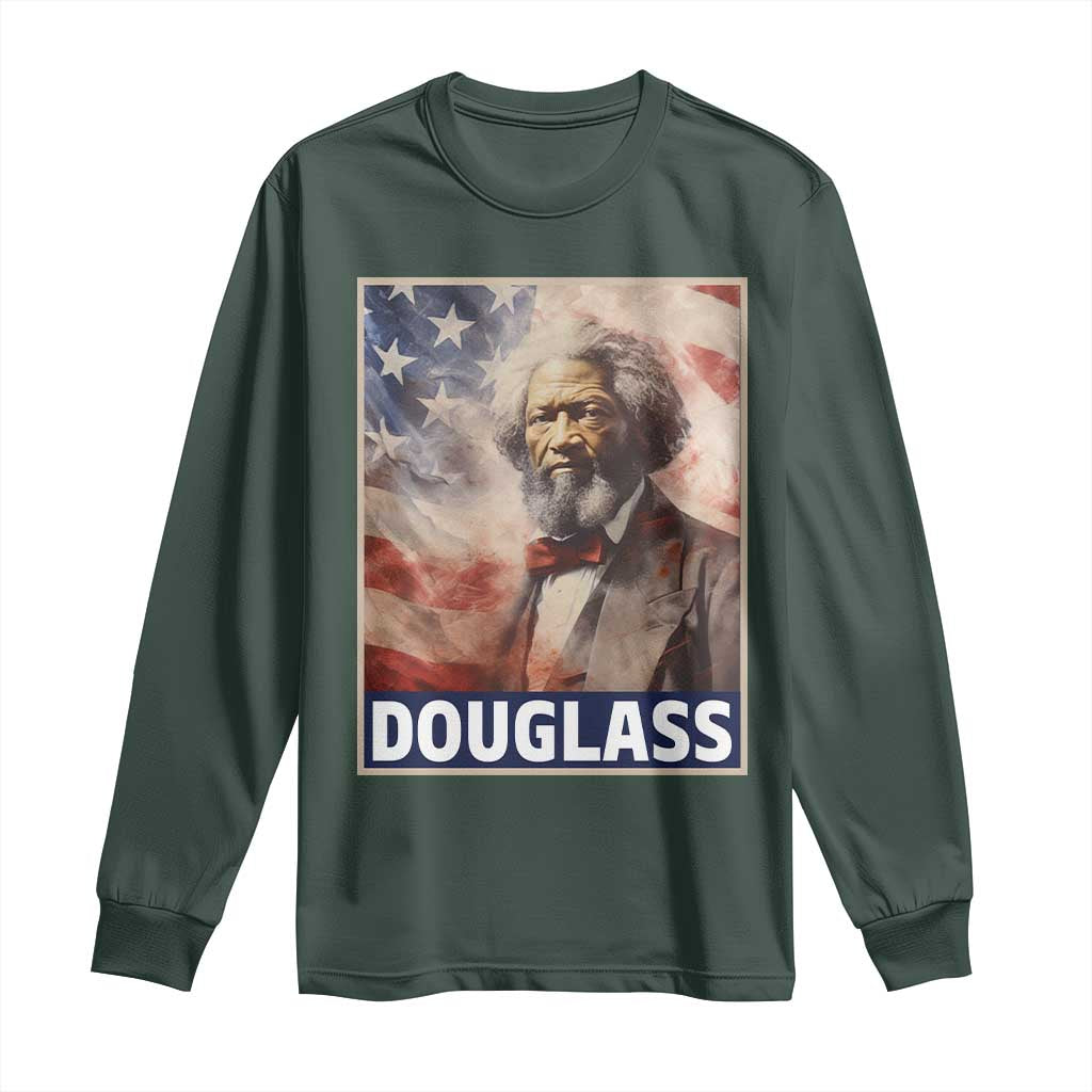 Frederick Douglass Long Sleeve Shirt African American Hero Black Civil Rights