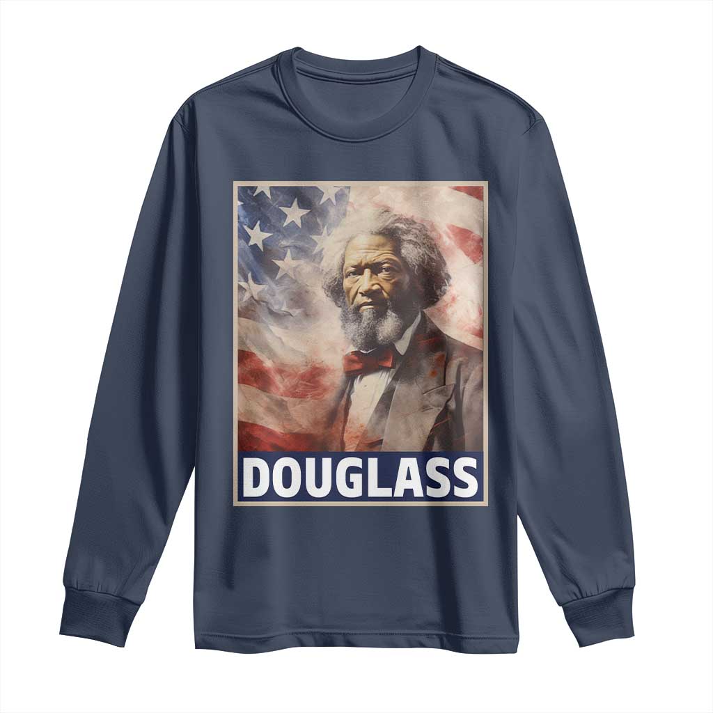 Frederick Douglass Long Sleeve Shirt African American Hero Black Civil Rights