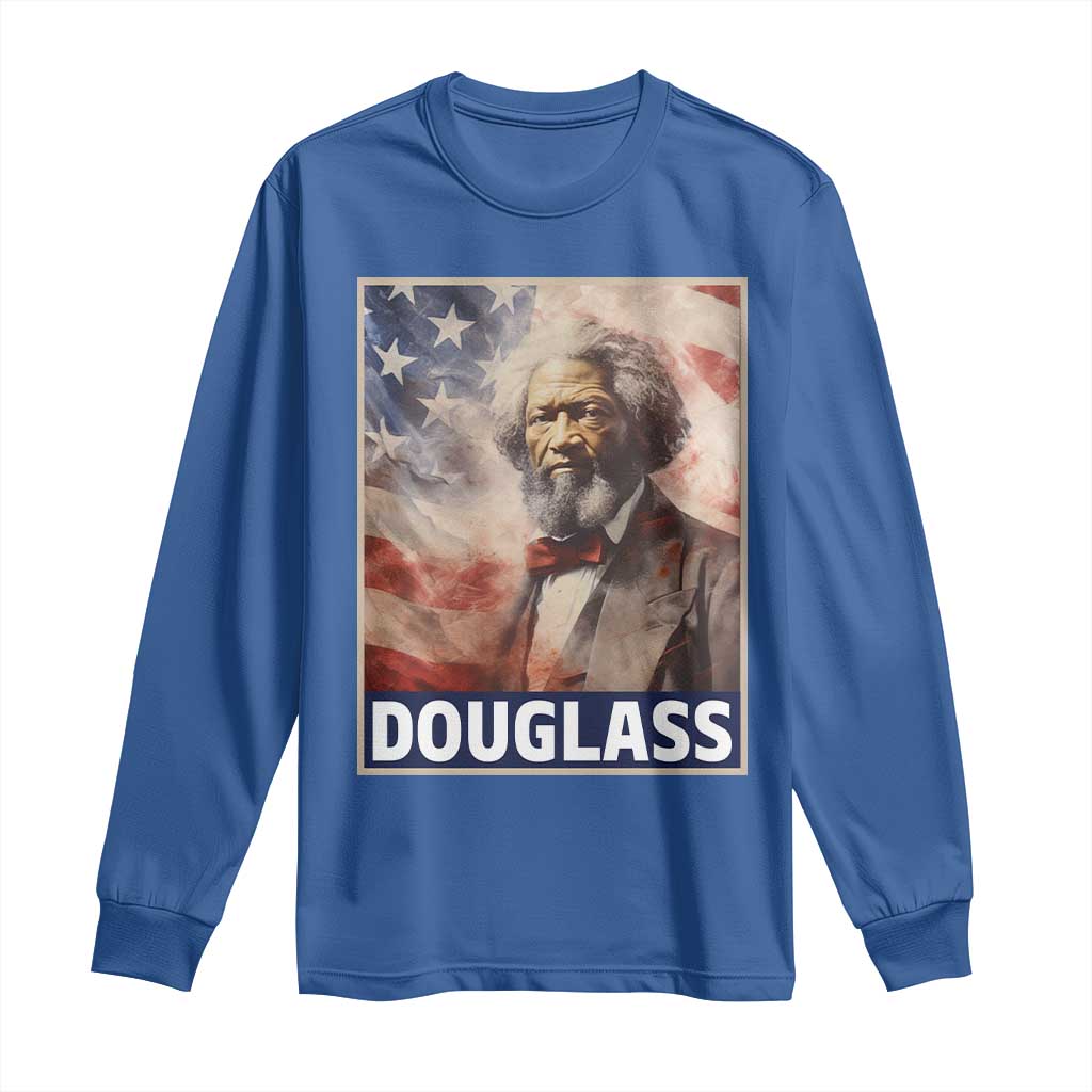 Frederick Douglass Long Sleeve Shirt African American Hero Black Civil Rights
