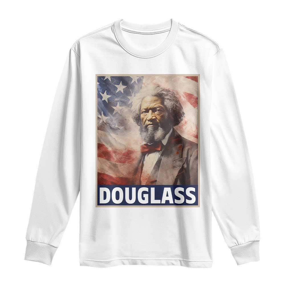 Frederick Douglass Long Sleeve Shirt African American Hero Black Civil Rights