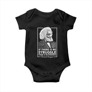 Frederick Douglass Baby Onesie If There Is No Struggle There Is No Progress Black Civil Rights BHM