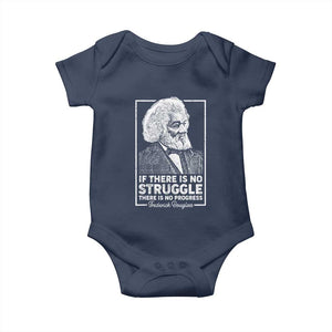 Frederick Douglass Baby Onesie If There Is No Struggle There Is No Progress Black Civil Rights BHM
