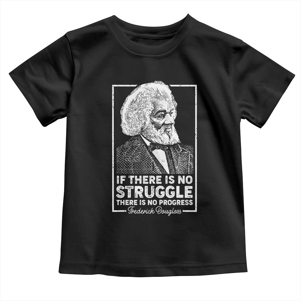 Frederick Douglass Baby Shirt If There Is No Struggle There Is No Progress Black Civil Rights BHM