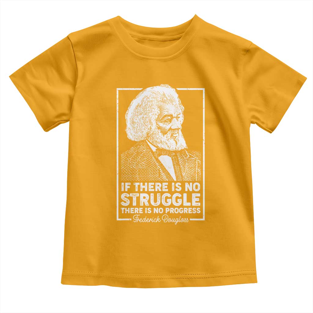 Frederick Douglass Baby Shirt If There Is No Struggle There Is No Progress Black Civil Rights BHM