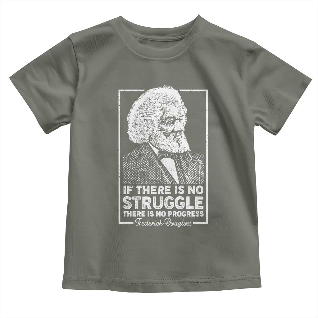 Frederick Douglass Baby Shirt If There Is No Struggle There Is No Progress Black Civil Rights BHM