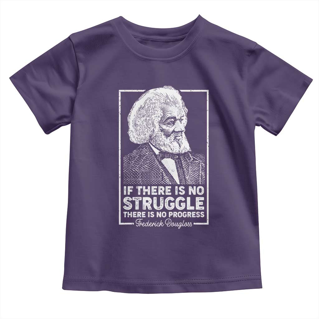 Frederick Douglass Baby Shirt If There Is No Struggle There Is No Progress Black Civil Rights BHM