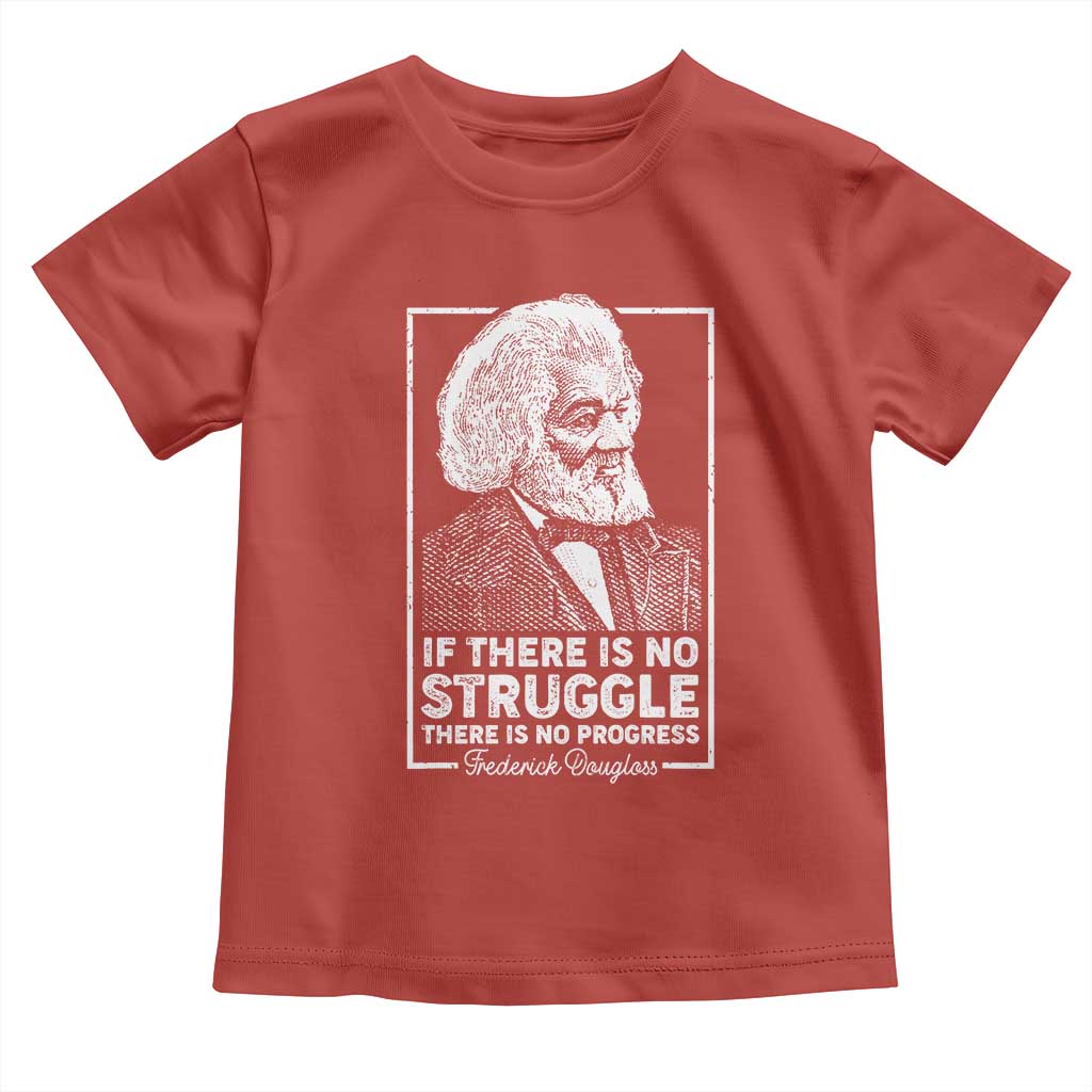 Frederick Douglass Baby Shirt If There Is No Struggle There Is No Progress Black Civil Rights BHM