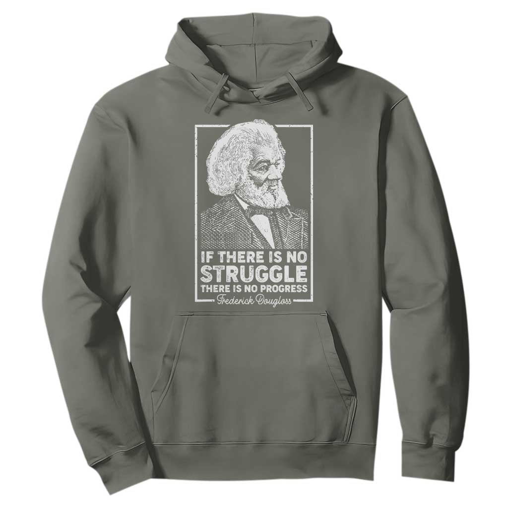 Frederick Douglass Hoodie If There Is No Struggle There Is No Progress Black Civil Rights BHM