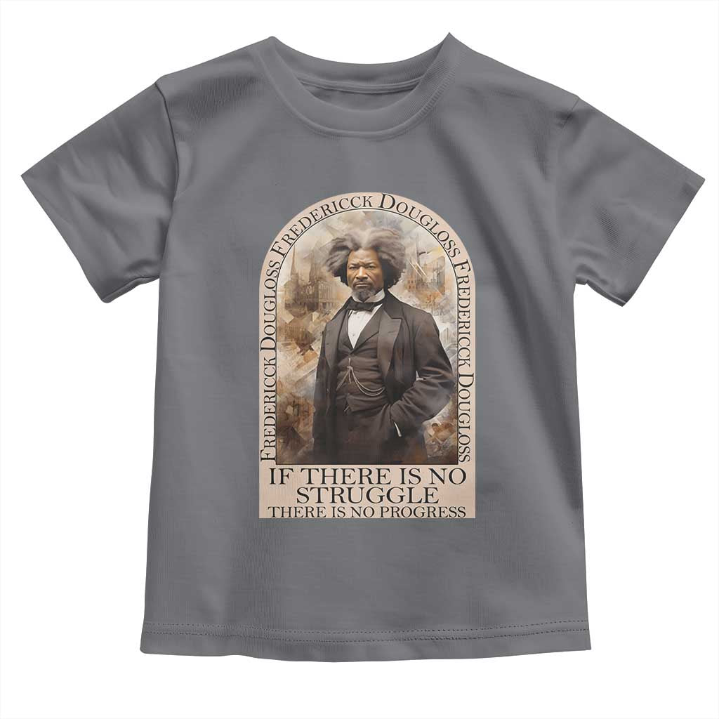Frederick Douglass Baby Shirt If There Is No Struggle There Is No Progress BHM Black Civil Rights