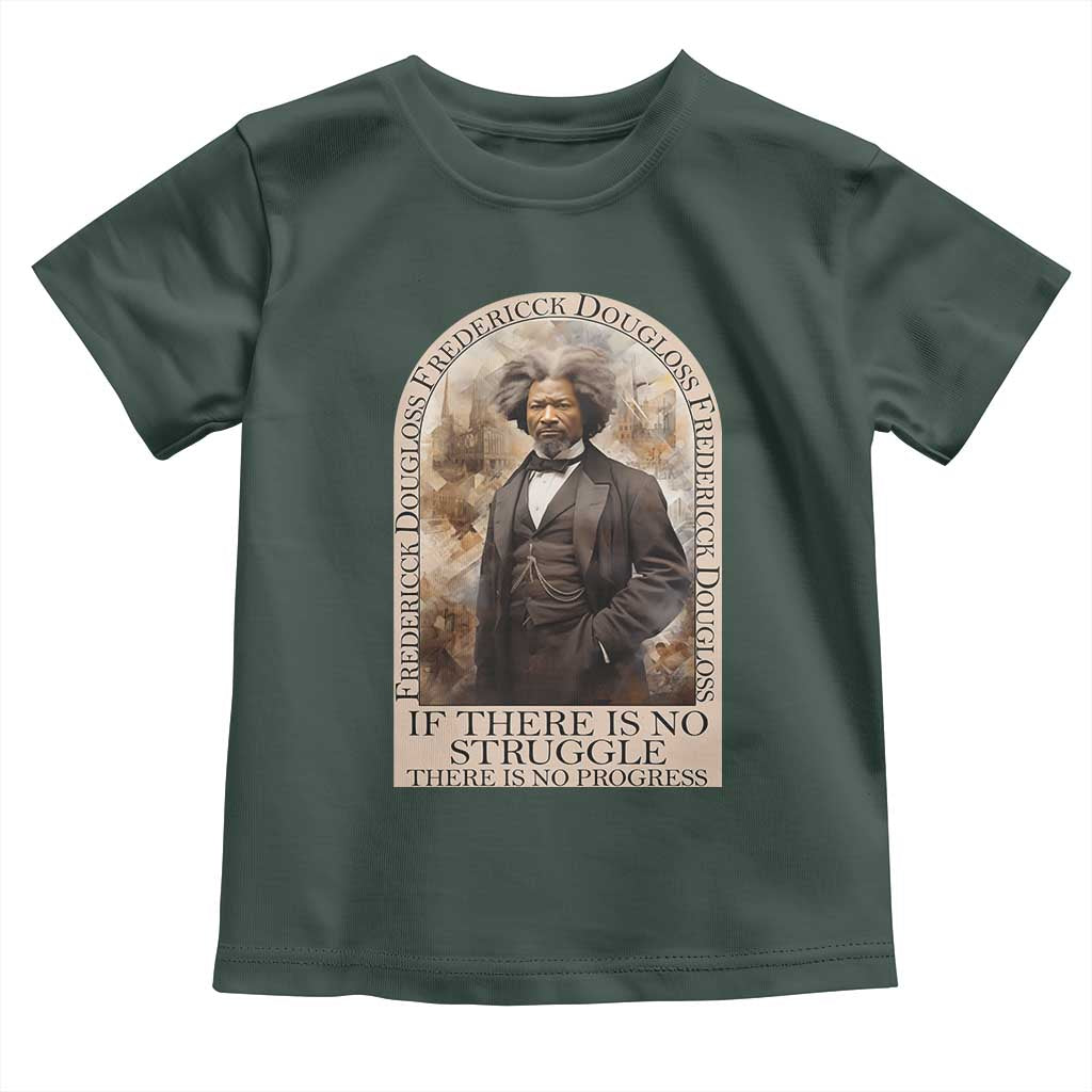 Frederick Douglass Baby Shirt If There Is No Struggle There Is No Progress BHM Black Civil Rights