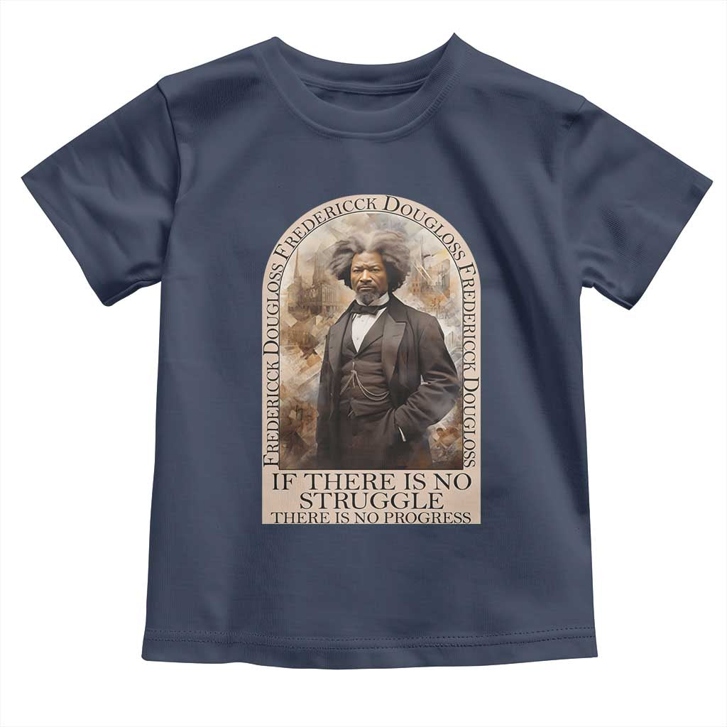 Frederick Douglass Baby Shirt If There Is No Struggle There Is No Progress BHM Black Civil Rights