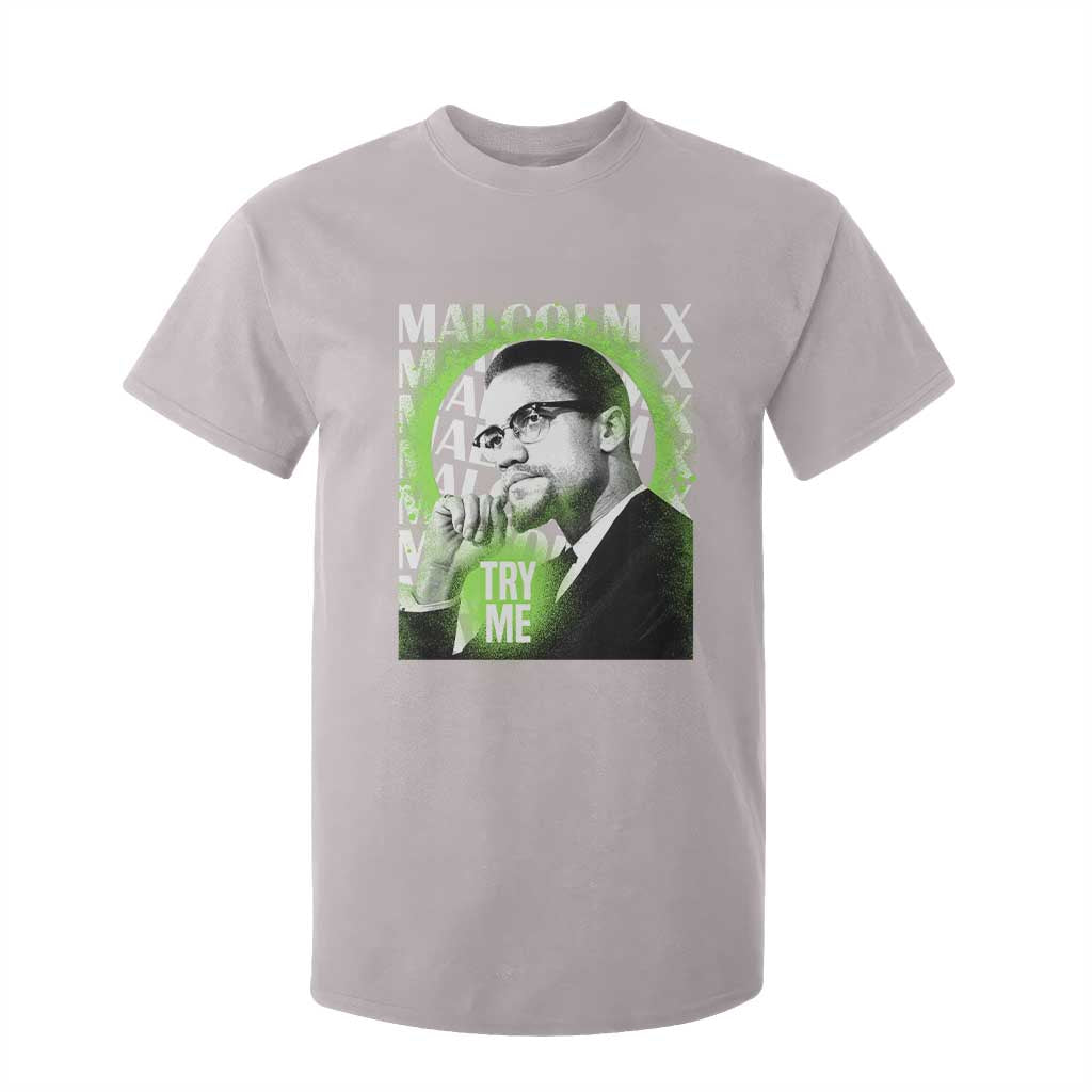 Malcolm X T Shirt For Kid Try Me Aesthetic Art Black Civil Rights BHM