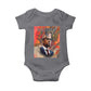 Malcolm X Baby Onesie King Hip Hop Aesthetic Art Black Civil Rights