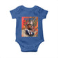 Malcolm X Baby Onesie King Hip Hop Aesthetic Art Black Civil Rights