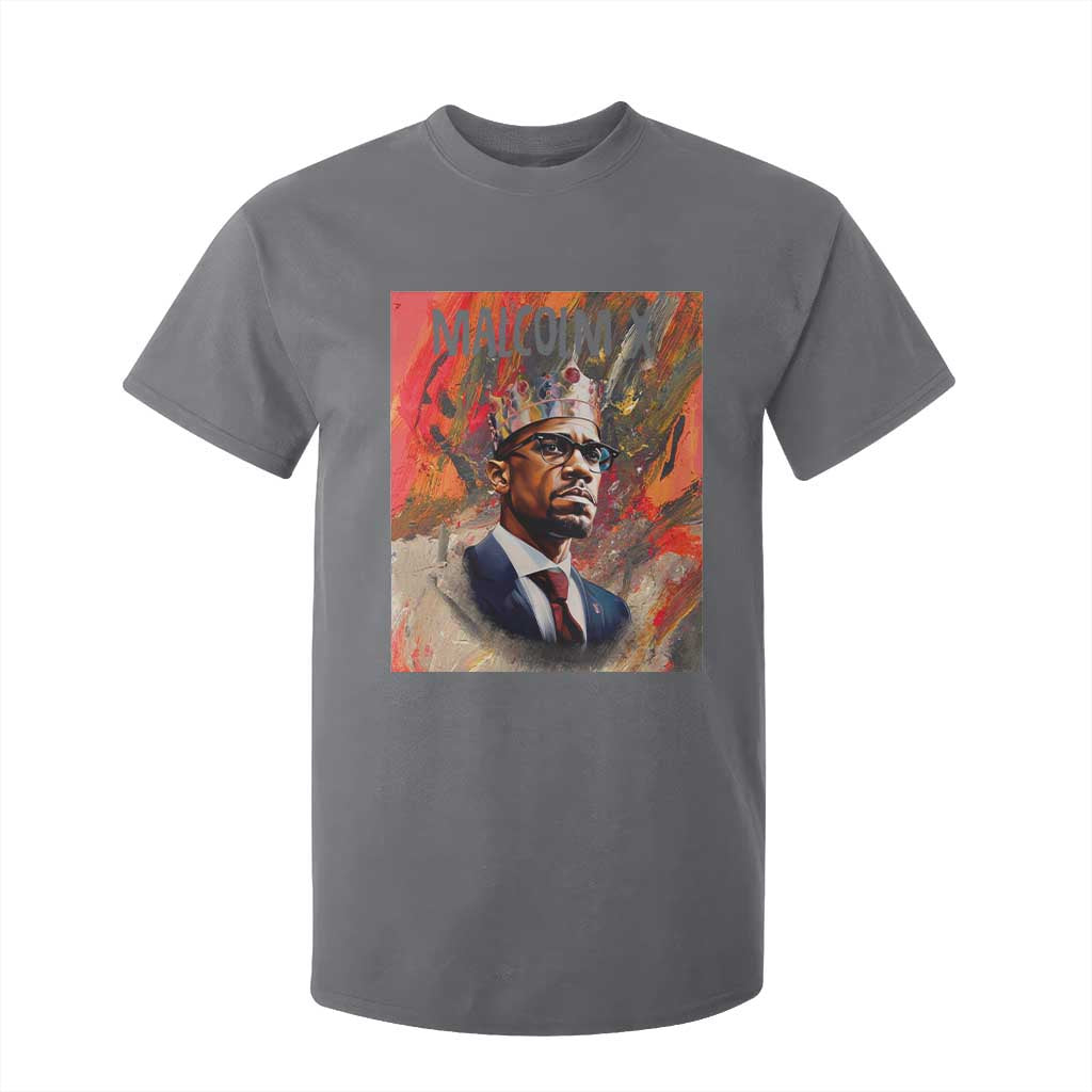 Malcolm X T Shirt For Kid King Hip Hop Aesthetic Art Black Civil Rights