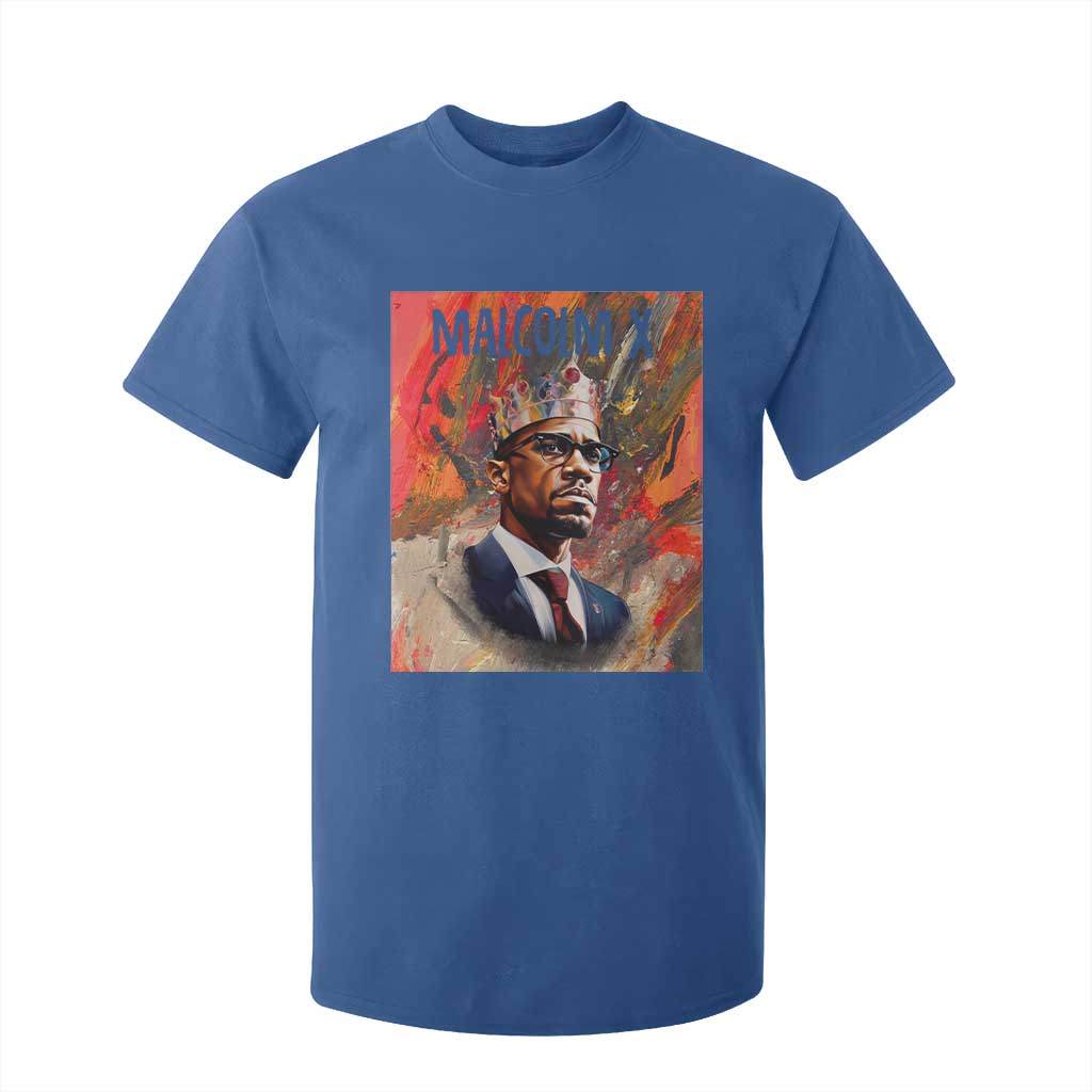 Malcolm X T Shirt For Kid King Hip Hop Aesthetic Art Black Civil Rights