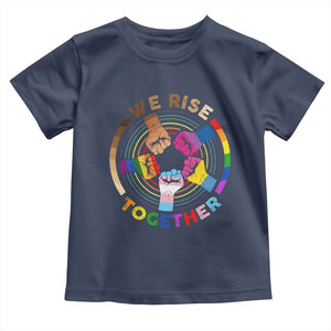 Black History Month Baby Shirt We Rise Together Equality Awesome Melanin LGBT