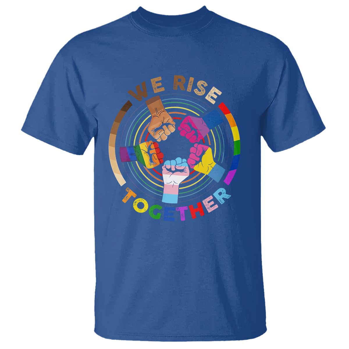 Black History Month T Shirt We Rise Together Equality Awesome Melanin LGBT