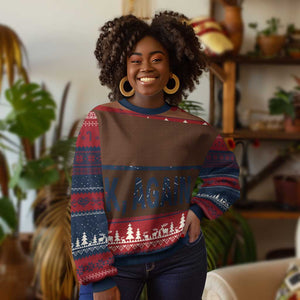 Melanin Pride Ugly Christmas Sweater Yes I'm Mixed With Black History TS09