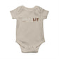 Black Pride Baby Onesie Choclit 100% Melanin African American Afro