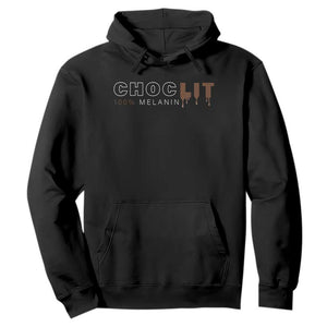 Black Pride Hoodie Choclit 100% Melanin African American Afro