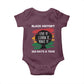 Black History Inspirational Baby Onesie Live It Learn It Make It African American