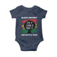 Black History Inspirational Baby Onesie Live It Learn It Make It African American