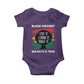 Black History Inspirational Baby Onesie Live It Learn It Make It African American